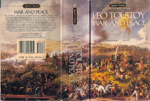 9780451521163: Tolstoy : War and Peace (Sc) (Signet classics)