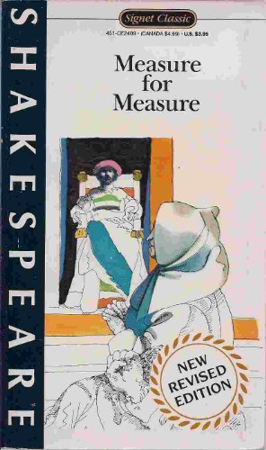 Imagen de archivo de Measure for Measure (Shakespeare, Signet Classic) a la venta por Visible Voice Books