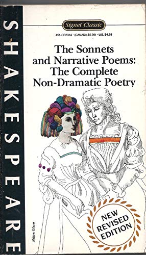 Imagen de archivo de The Sonnets and Narrative Poems: The Complete Non-Dramatic Poetry (Signet Classics) a la venta por SecondSale