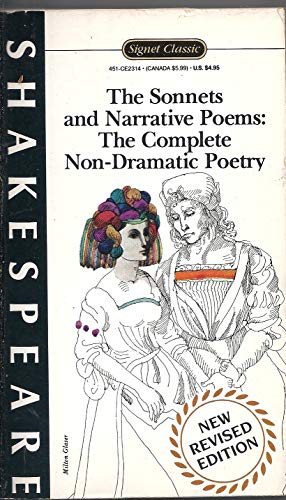 Stock image for The Sonnets and Narrative Poems: The Complete Non-Dramatic Poetry (Signet Classics) for sale by HPB-Ruby