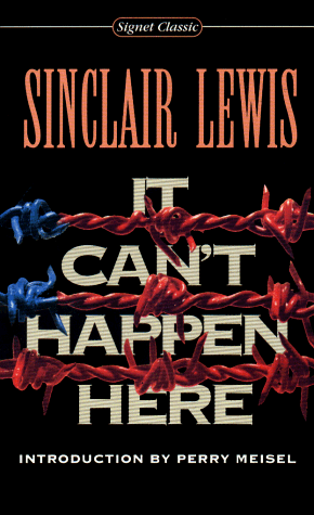 Imagen de archivo de It Can't Happen Here a la venta por HPB-Ruby