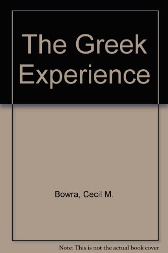 Stock image for The Greek Experience for sale by HPB Inc.