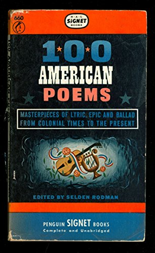 9780451603883: Title: 100 American Poems