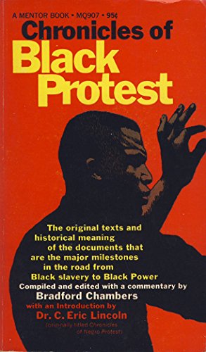 Stock image for Chronicles of Black Protest for sale by HPB-Diamond