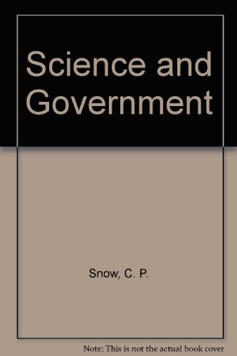 Science and Government (9780451610850) by Snow, C. P.