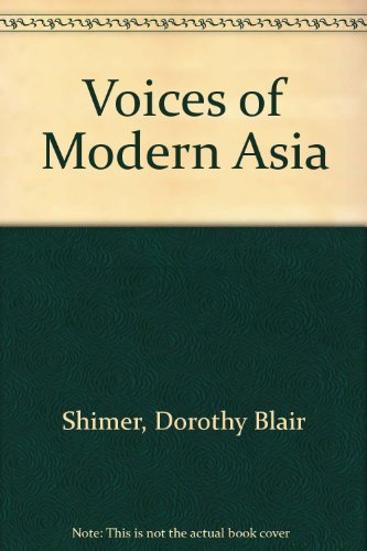 Beispielbild fr VOICES OF MODERN ASIA : An Anthology of Twentieth-Century Asian Literature zum Verkauf von 100POCKETS