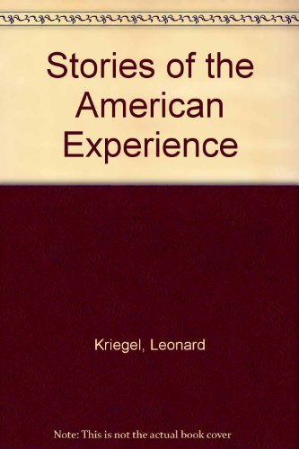 Stock image for Stories of the American Experience for sale by Redux Books