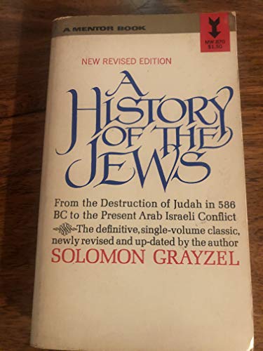9780451617460: A History of the Jews