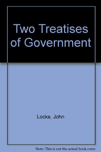 Imagen de archivo de Two Treatises of Government a la venta por Better World Books