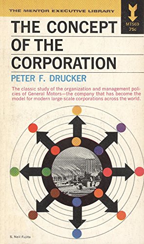Stock image for The Concept of the Corporation for sale by ThriftBooks-Atlanta
