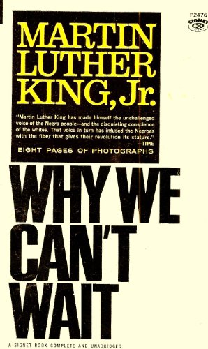 9780451618870: Why We Can't Wait [Mass Market Paperback] by King, Jr., Dr. Martin Luther