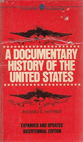 9780451618955: A Documentary History of the U.S.A.