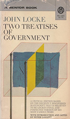 Beispielbild fr Two Treatises of Government zum Verkauf von Better World Books