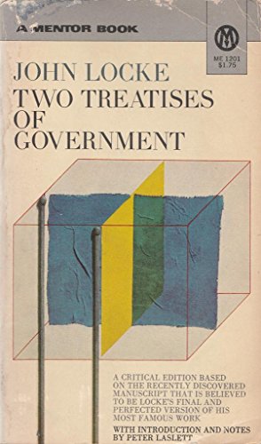 Imagen de archivo de Two Treatises of Government a la venta por Better World Books