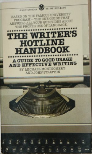 Stock image for The Writer's Hotline Handbook for sale by Wonder Book