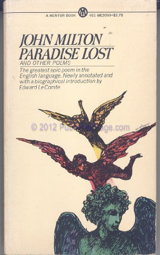 9780451620934: Title: Paradise Lost and Other Poems