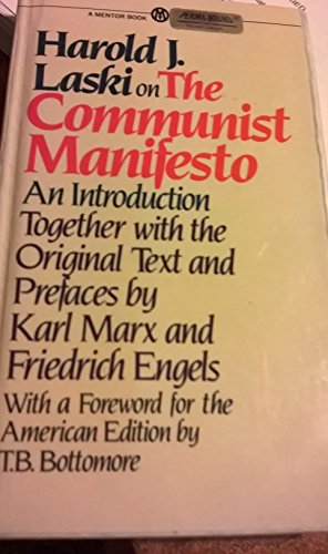 9780451621252: Laski Harold J. : Laski on the Communist Manifesto (Mentor Series)