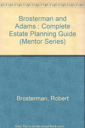 9780451621269: The Complete Estate Planning Guide