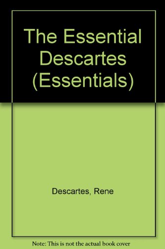 Imagen de archivo de The Essential Descartes (Essentials) a la venta por HPB-Diamond