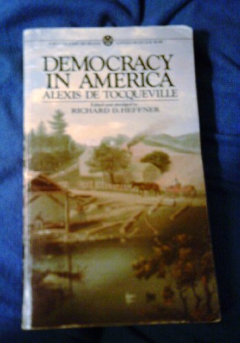 Imagen de archivo de Democracy in America a la venta por Better World Books