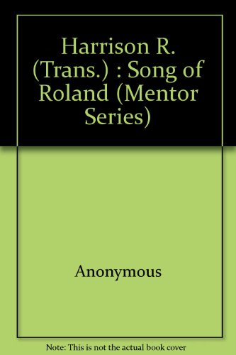 Beispielbild fr The Song of Roland (Mentor) zum Verkauf von Wonder Book