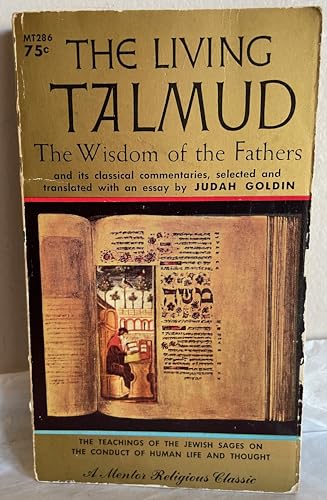 Stock image for The Living Talmud for sale by Better World Books: West