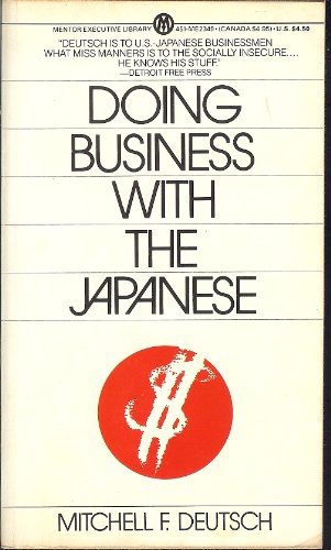 Stock image for Doing Business with the Japanese for sale by Better World Books