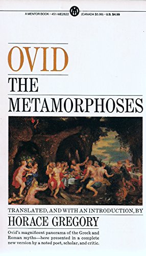 Beispielbild fr Metamorphoses zum Verkauf von Better World Books
