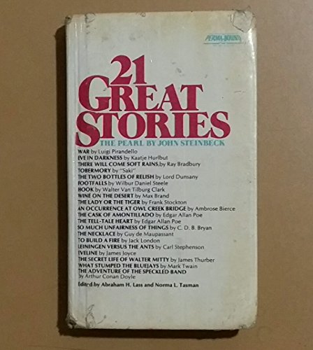 9780451626493: Lass & Tasman (Eds.) : 21 Great Stories (Mentor Series)
