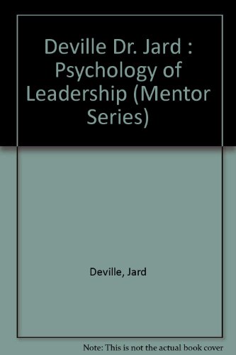 Imagen de archivo de Psychology of Leadership a la venta por ThriftBooks-Dallas