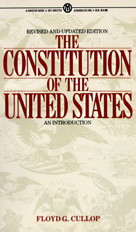 Beispielbild fr The Constitution of the United States: An Introduction, Revised and Updated Edition zum Verkauf von Wonder Book