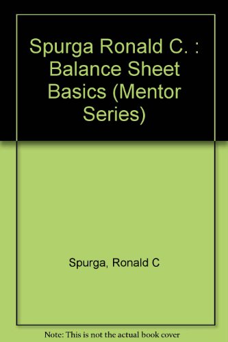 9780451627742: Balance Sheet Basics