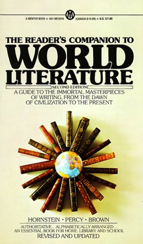 Beispielbild fr The Reader's Companion to World Literature (Mentor Series) zum Verkauf von Wonder Book