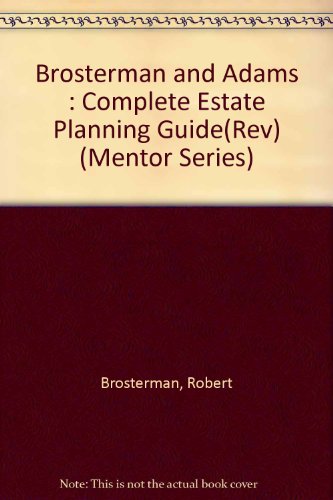 9780451628305: The Complete Estate Planning Guide, Newly Revised And Updated to Conform to the Latest Tax Changes