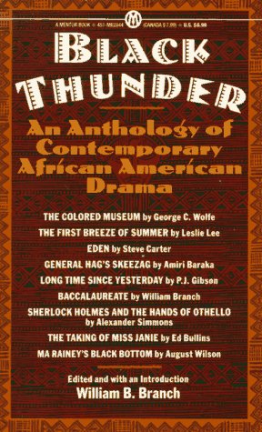 Beispielbild fr Black Thunder: An Anthology of African-American Drama zum Verkauf von HPB-Red