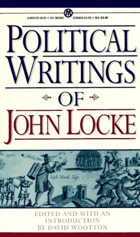 Beispielbild fr Political Writings of John Locke zum Verkauf von Better World Books
