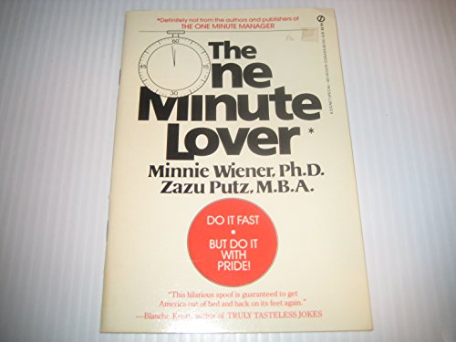 Beispielbild fr The One Minute Lover (Signet) zum Verkauf von Books From California