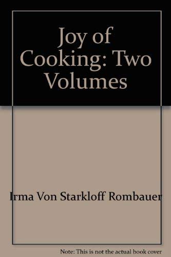 9780451912503: Joy of Cooking: Two Volumes by Irma Von Starkloff Rombauer