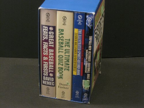 Stock image for Sports Trivia 4 Book Box Set (All The Lowdown on the Sports World and it's Superstars!) for sale by HPB-Ruby