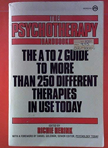 9780452005259: Psychotherapy Handbook: The A-Z Guide to More Than 250 Different Therapies in Use Today