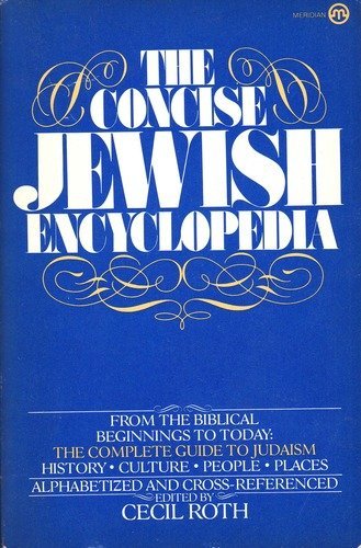 Concise Jewish Encyclopedia (9780452005266) by Roth, Cecil