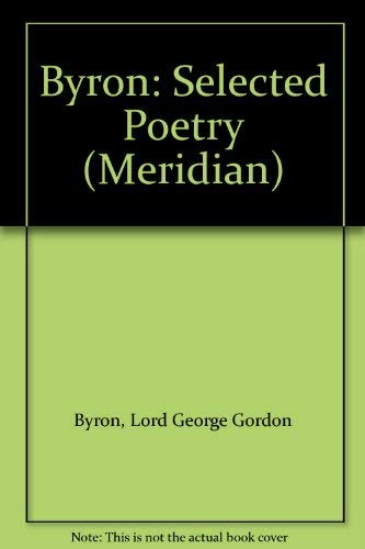 Stock image for Byron: Selected Poetry for sale by HPB-Diamond