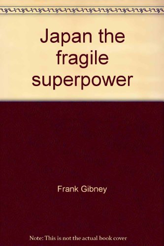 Stock image for Japan Fragile Superpower for sale by HPB-Red