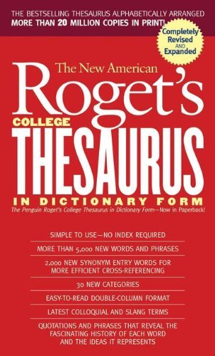 9780452009387: Morehead Philip D. : New American Roget'S Thesaurus (Signet)