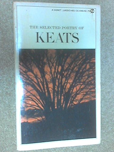 Imagen de archivo de The Selected Poetry of Keats a la venta por Better World Books