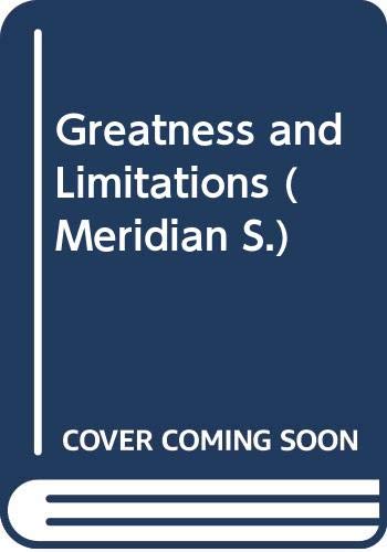 9780452009585: Greatness and Limitations