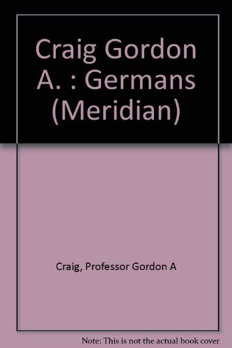 9780452009684: The Germans