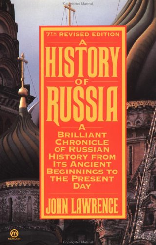 Beispielbild fr The History of Russia: Seventh Revised Edition zum Verkauf von Wonder Book