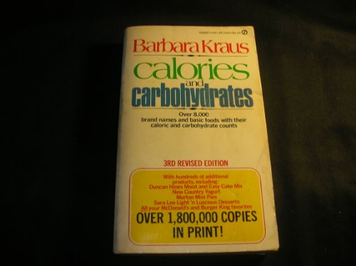 Imagen de archivo de Dictionary of Calories and Carbohydrates a la venta por ThriftBooks-Dallas