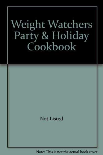 9780452253209: Weight Watchers Party & Holiday Cookbook